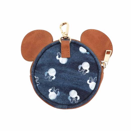 Picture of Disney Minnie Mouse Denim Sling Crossbody & Coin Pouch