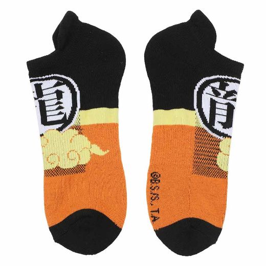 Picture of Dragon Ball Z Men's 5 Pair Ankle Socks