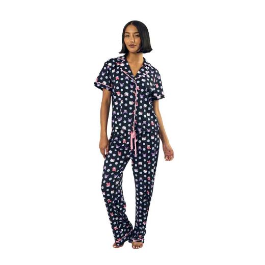 Picture of Hello Kitty & Friends Juniors Button Up & Lounge Pant Set