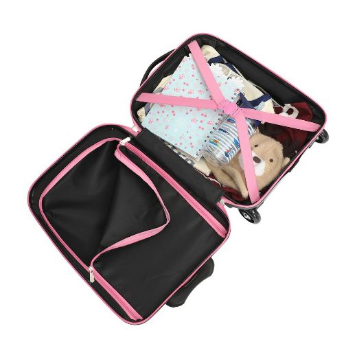 Picture of Hello Kitty Pink 16.5 in. Rolling Luggage