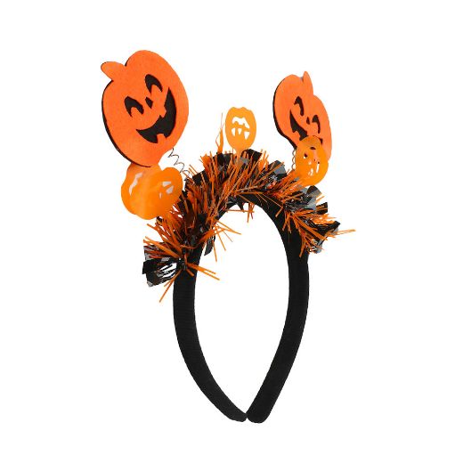 Picture of Bioworld Halloween Bats & Pumpkins Headbands