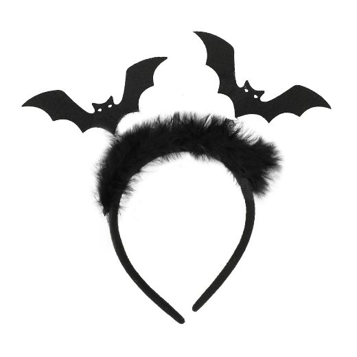 Picture of Bioworld Halloween Bats & Pumpkins Headbands