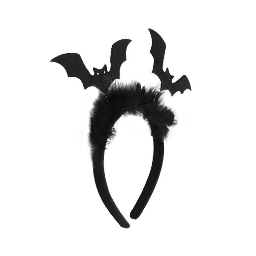 Picture of Bioworld Halloween Bats & Pumpkins Headbands