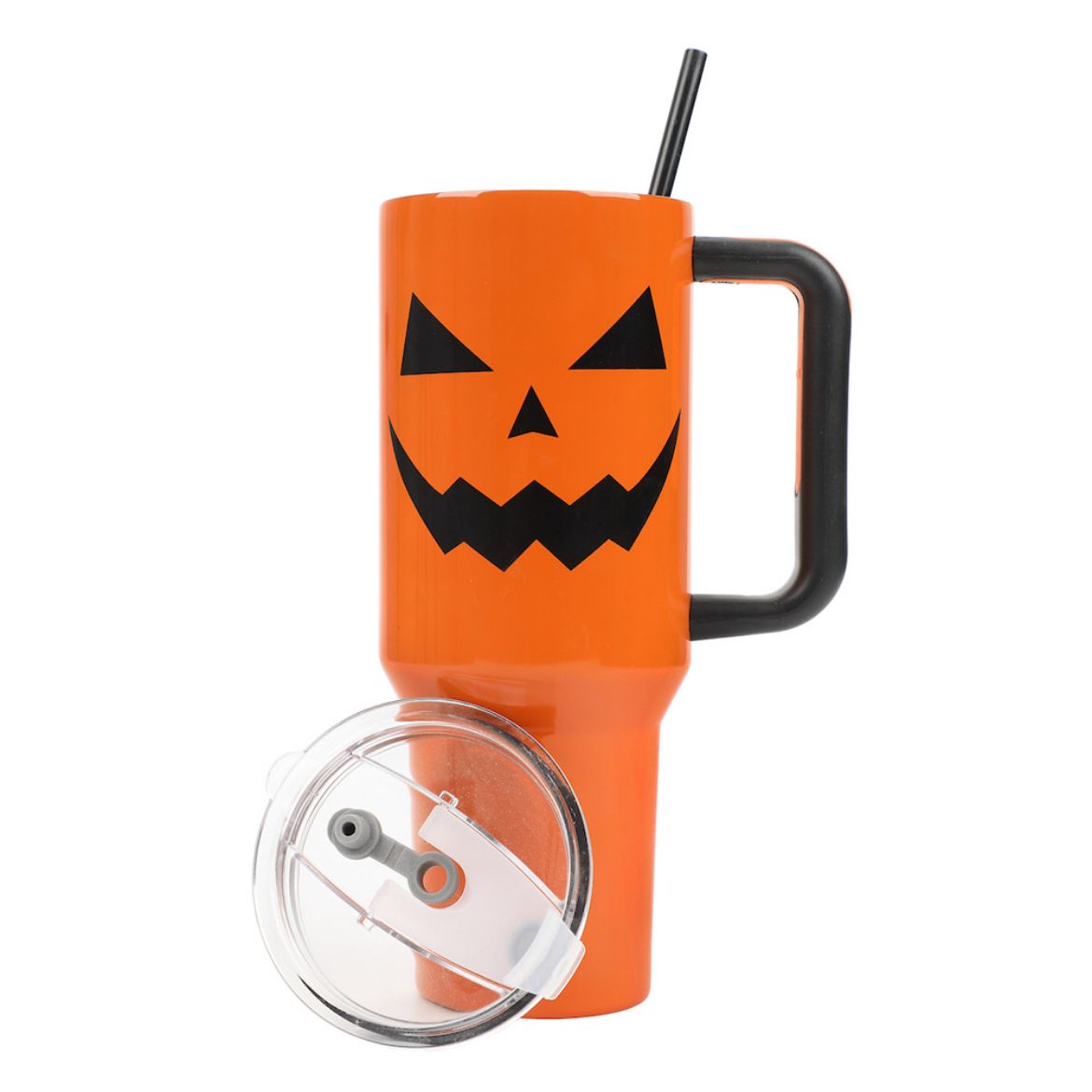 Picture of Bioworld Jack-O-Lantern 40 oz. Stainless Steel Tumbler