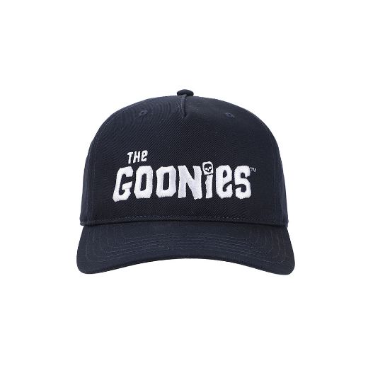 Picture of The Goonies Embroidered Logo Curved Bill Snapback
