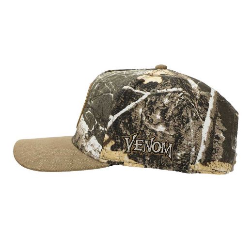Picture of Marvel Venom 3D Embroidered Curved Bill Snapback