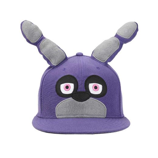 Picture of Five Nights at Freddy's Bonnie 3D Cosplay Flat Bill Snapback