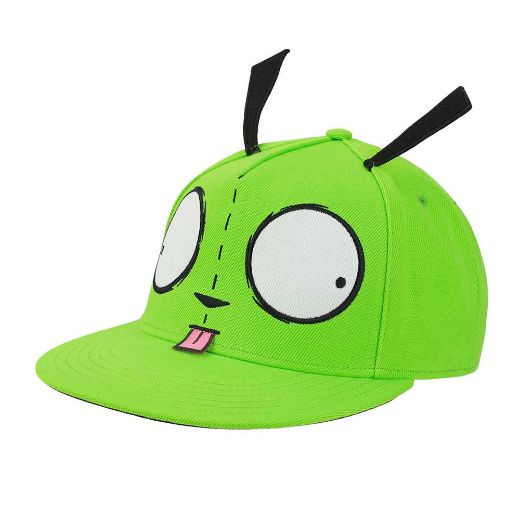 Picture of Invader Zim GIR 3D Cosplay Flat Bill Snapback