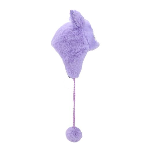 Picture of Kuromi Faux Fur 3D Laplander Beanie