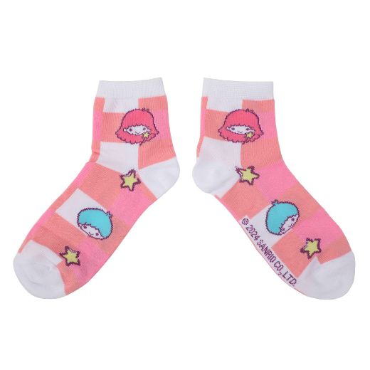 Picture of Hello Kitty Strawberry Milk 3 Pair Quarter Crew Box Set