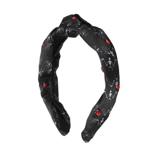 Picture of Bioworld Halloween Skeleton Headband & Scrunchie Set