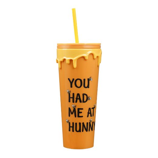 Picture of Disney Winnie the Pooh 3D Molded Honey 24 oz. Acrylic Tumbler