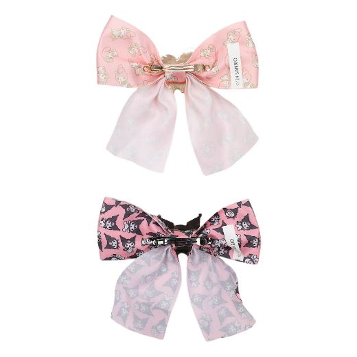 Picture of My Melody & Kuromi Bow Clip Set
