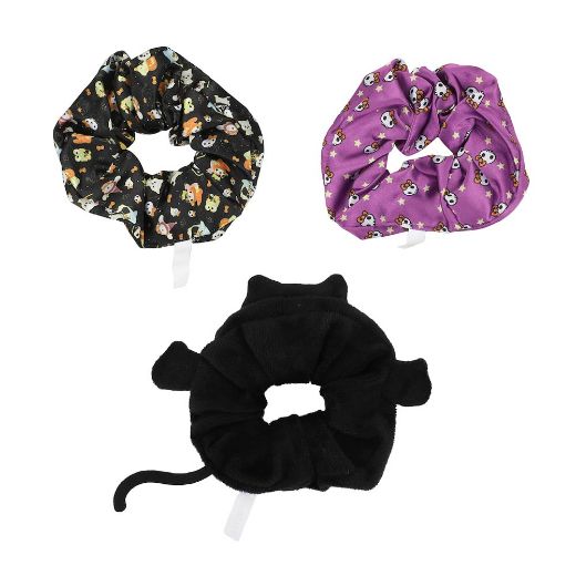 Picture of Hello Kitty & Friends Halloween 3 Pack 3D Plush Scrunchies