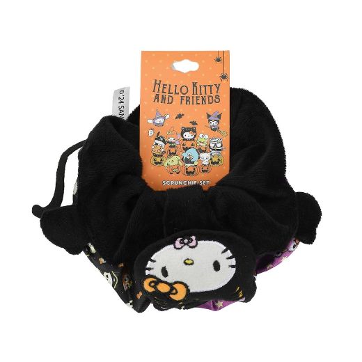 Picture of Hello Kitty & Friends Halloween 3 Pack 3D Plush Scrunchies