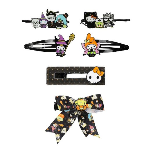 Picture of Hello Kitty & Friends Halloween 6 pc. Clip & Bow Set