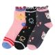 Picture of Sailor Moon Junior's 3 Pair Quarter Crew Socks