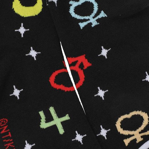 Picture of Sailor Moon Junior's 3 Pair Quarter Crew Socks