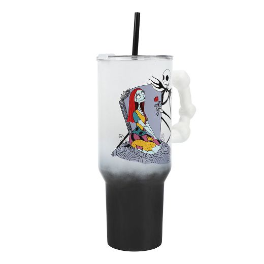 Picture of The Nightmare Before Christmas 40 oz. Sculpted Handle Stainless Steel Tumbler