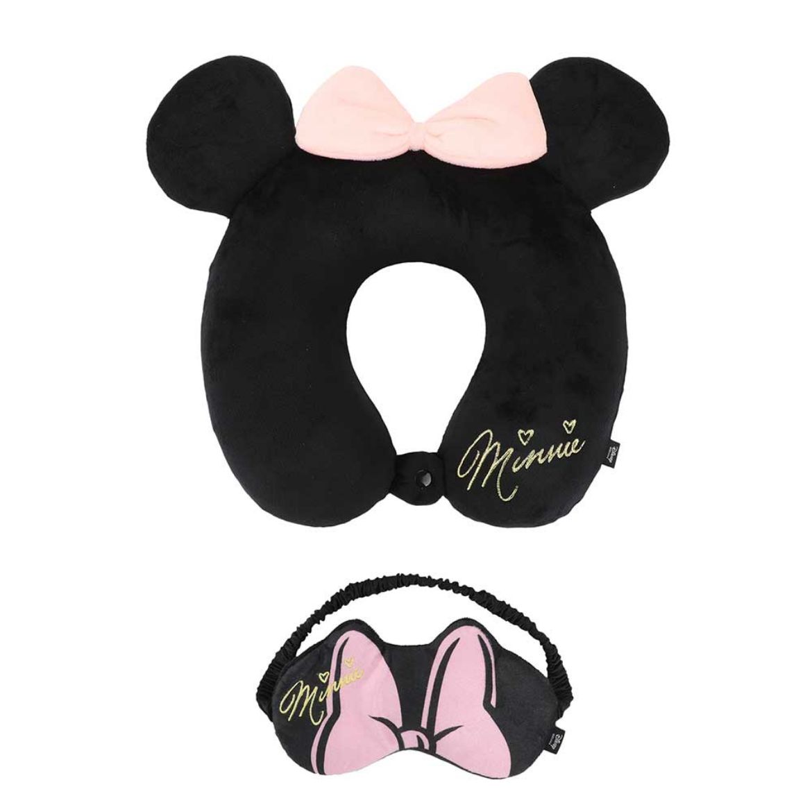 Picture of Disney Minnie Mouse Neck Pillow & Eye Mask Travel Set