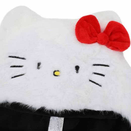 Picture of Hello Kitty Faux Fur 3D Laplander Beanie