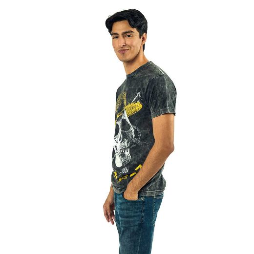 Picture of One Piece Straw Hat Distressed Unisex Tee