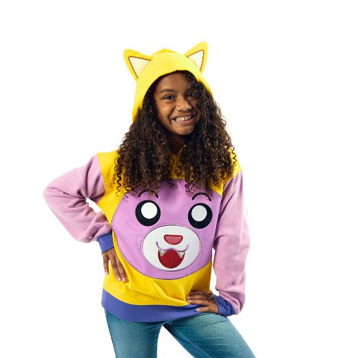 Picture of LankyBox Foxy Colorblock Youth 3D Cosplay Hoodie