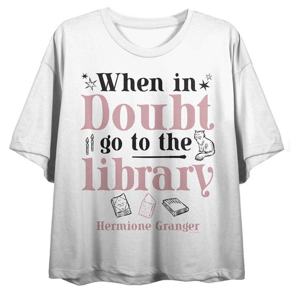 Picture of Harry Potter Hermione Crop Tee