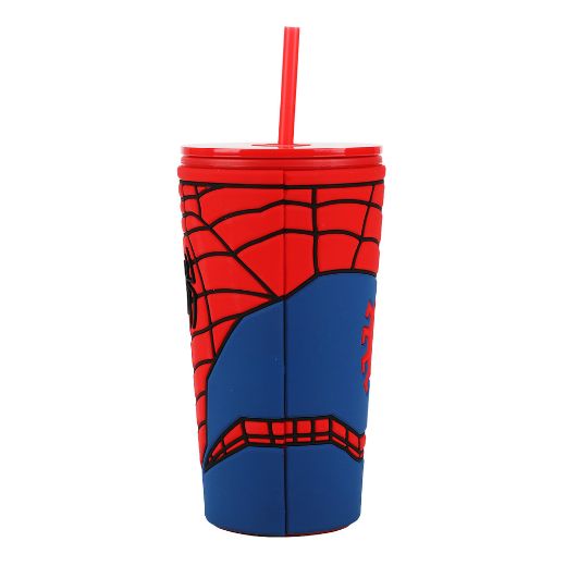 Picture of Marvel Spider-Man Silicon Sleeve 20 oz. Travel Cup
