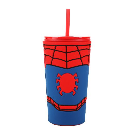 Picture of Marvel Spider-Man Silicon Sleeve 20 oz. Travel Cup