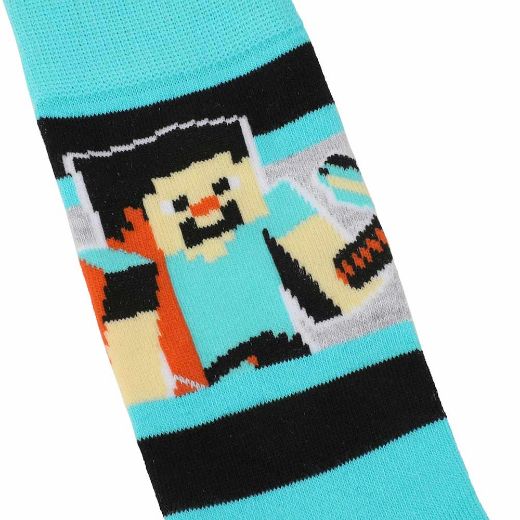 Picture of Minecraft Create 5 Pair Crew Socks