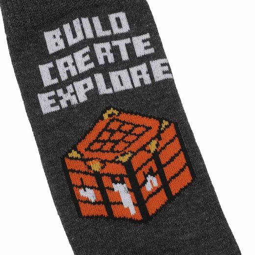 Picture of Minecraft Create 5 Pair Crew Socks