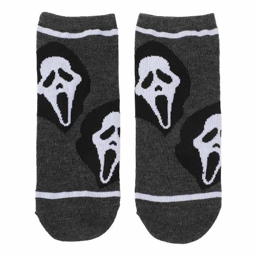 Picture of Ghost Face 5 Pair Ankle Socks