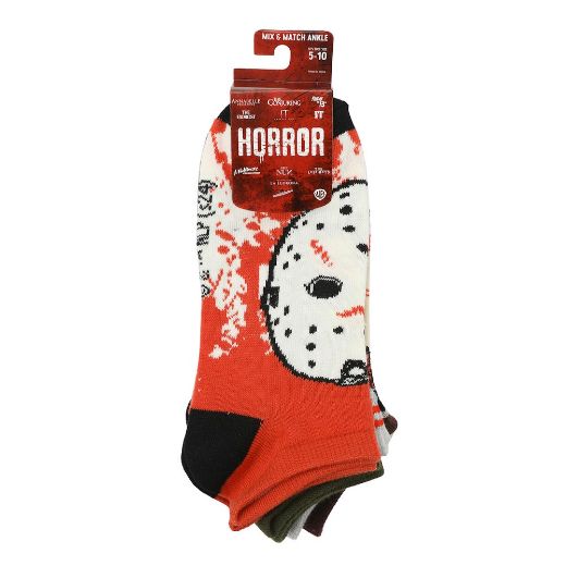 Picture of Horror 5 Pair Ankle Socks