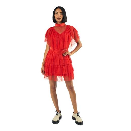 Picture of Beetlejuice Lydia Inspired Cosplay Dress