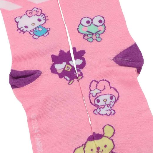 Picture of Hello Kitty & Friends Arcade Adult 3 Pair Crew Box Set