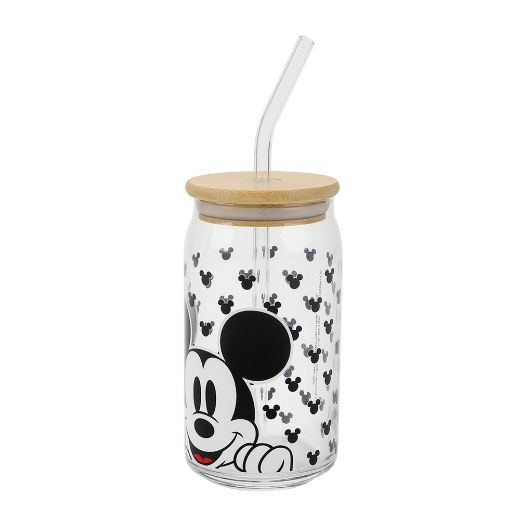 Picture of Disney Mickey Mouse 15 oz. Glass Bamboo Tumbler