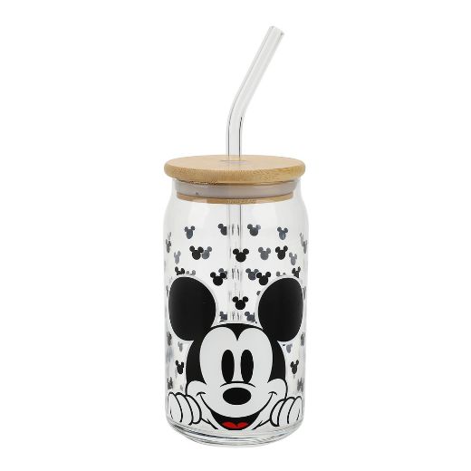 Picture of Disney Mickey Mouse 15 oz. Glass Bamboo Tumbler