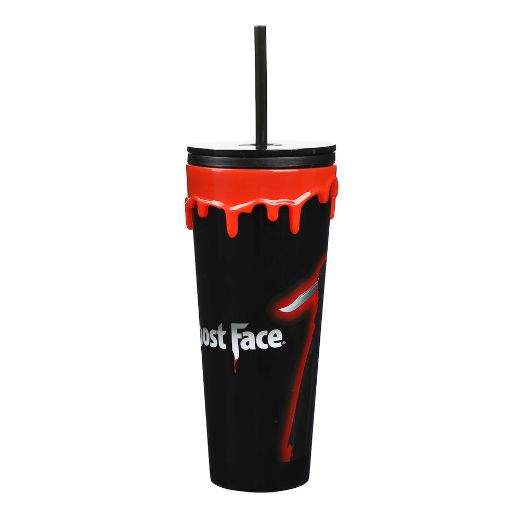 Picture of Ghost Face 3D Molded Drip 24 oz. Acrylic Tumbler