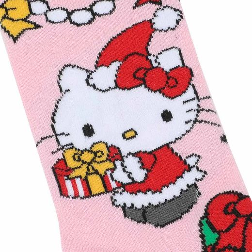 Picture of Hello Kitty Christmas Junior's 3 Pair Crew Box Set