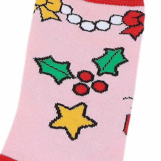 Picture of Hello Kitty Christmas Junior's 3 Pair Crew Box Set