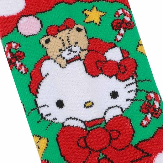 Picture of Hello Kitty Christmas Junior's 3 Pair Crew Box Set