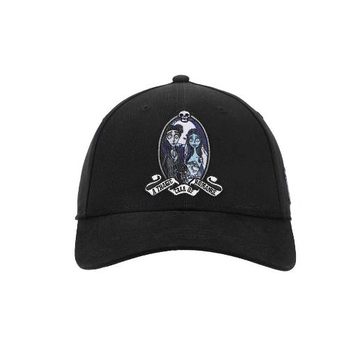 Picture of Tim Burton's Corpse Bride Emily & Victor Embroidered Hat
