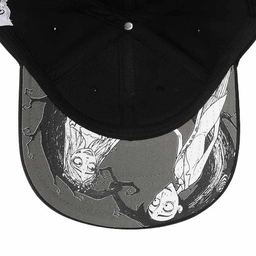 Picture of Tim Burton's Corpse Bride Emily & Victor Embroidered Hat