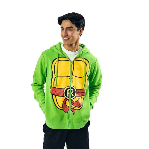 Picture of Teenage Mutant Ninja Turtles Raphael Cosplay Zip-up Hoodie