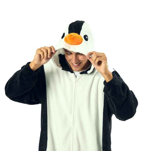 Picture of Bioworld Penguin Unisex Cosplay Union Suit