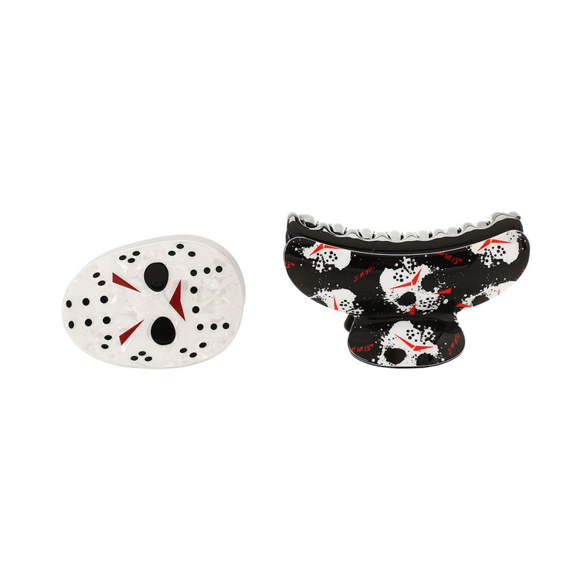 Picture of Friday the 13th Jason Hair Clip Set