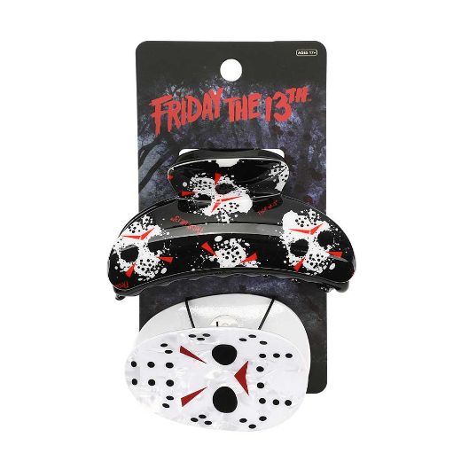 Picture of Friday the 13th Jason Hair Clip Set