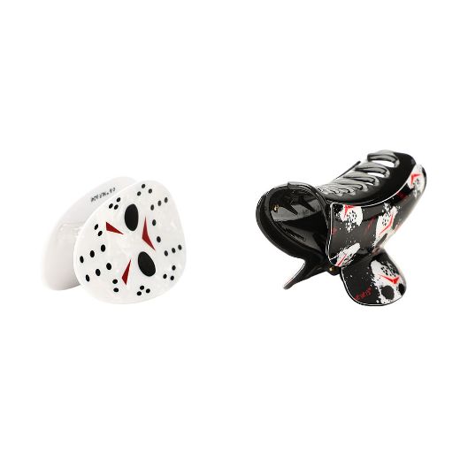 Picture of Friday the 13th Jason Hair Clip Set