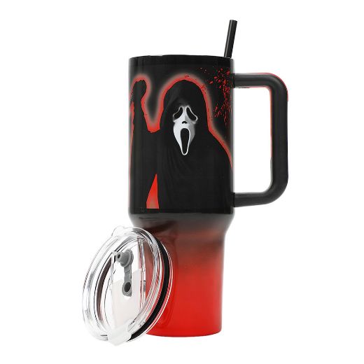 Picture of Ghost Face 40 oz. Stainless Steel Tumbler